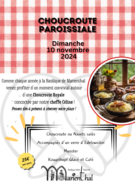 CHOUCROUTE PAROISSIALE